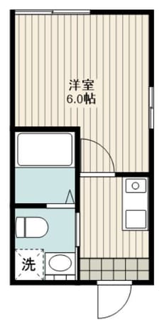 モンステラ子母口の物件間取画像